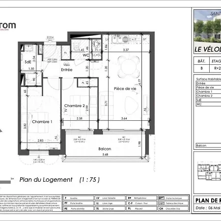 Neuf Pmr, 3 Pièces, Centre De Saint-pierre, 4 Couchages, Jardin, Balcon, 3 étoiles - Fr-1-246a-245 *